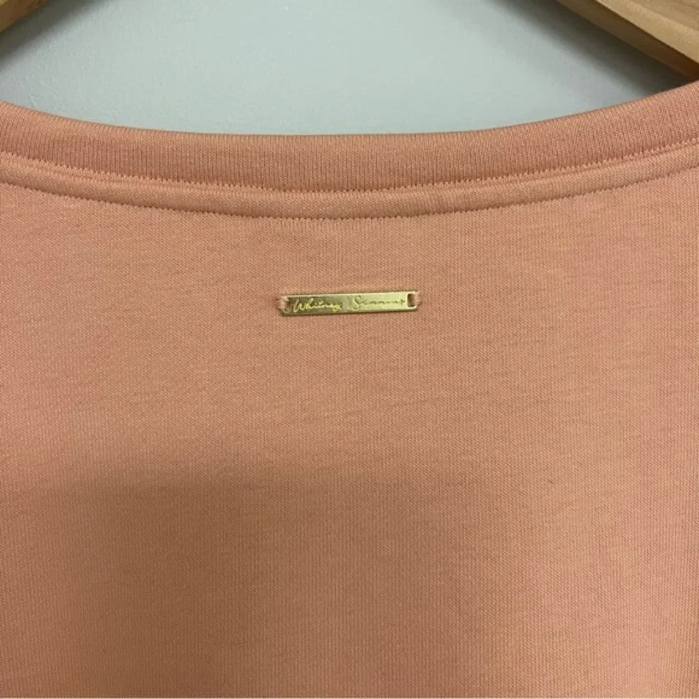 Gymshark Sweater Women's Size XL Orange Peach Cropped Whitney Simmons Collection